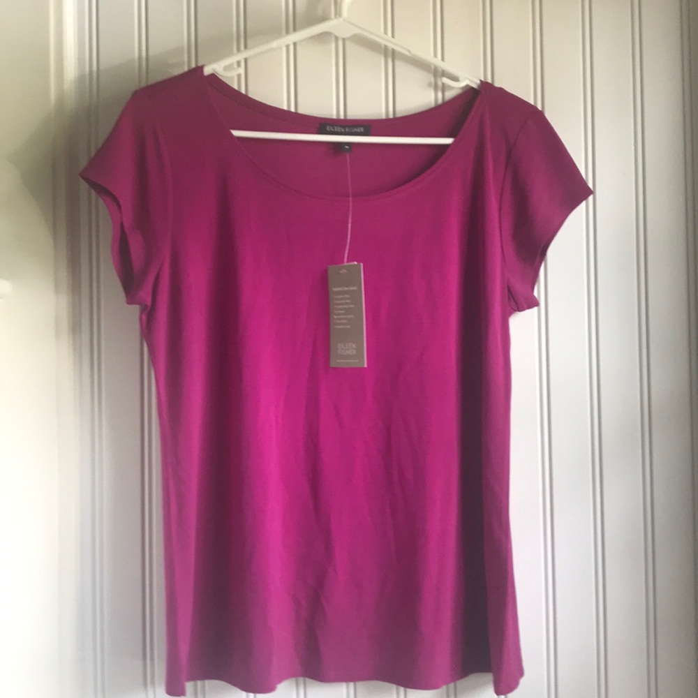 Silk shirt. Medium. Eileen Fisher